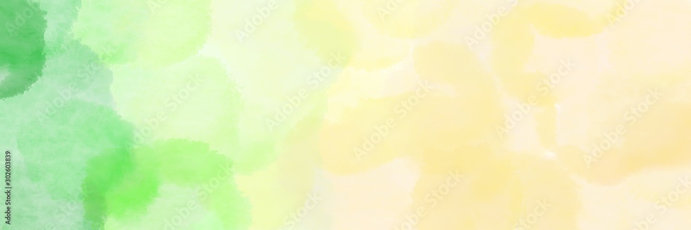 abstract confetti circles banner lemon chiffon, pastel green and pale green background with space for text or image abstract confetti circles banner lemon chiffon, pastel green and pale green background with space for text or image