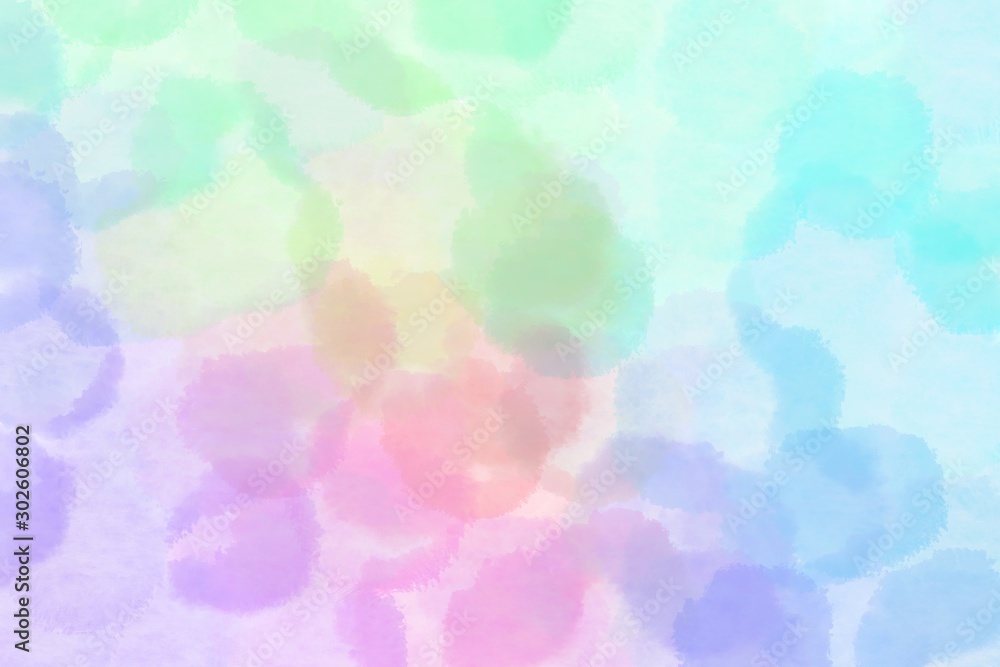 abstract shiny bubbles lavender, plum and pale turquoise background with space for text or image