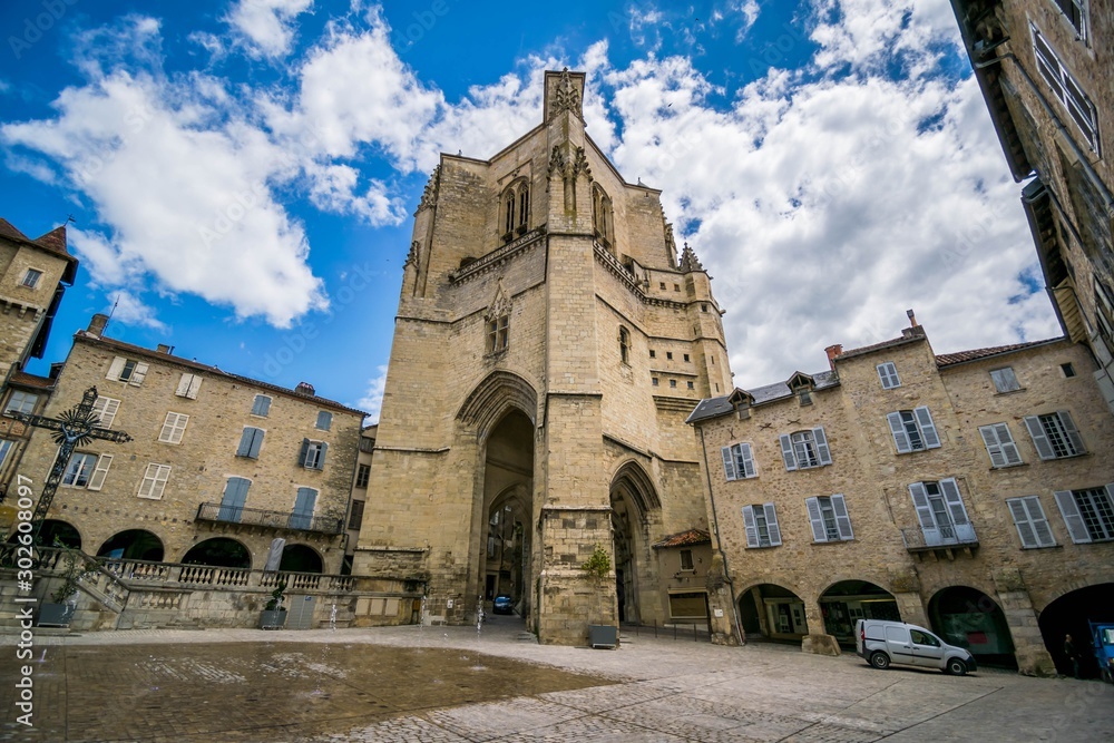 Villefranche-de-Rouergue, Aveyron, Occitanie, France.