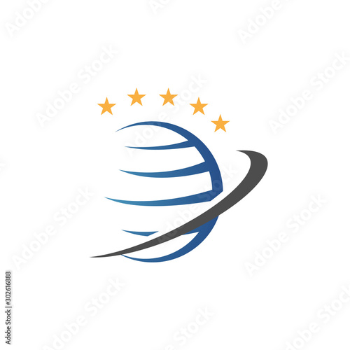 five stars quality world class icon logo vector illustrations eps.10