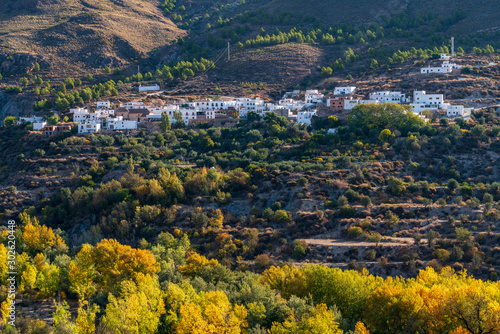 The town of Lucainena in the province of Almeria (Spain) photo