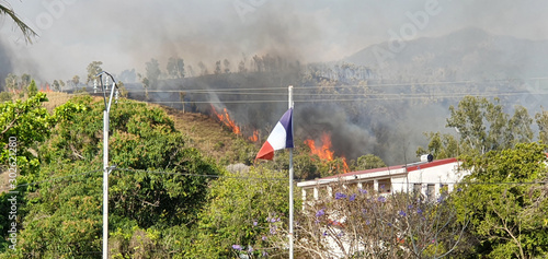 Incendie Paita nouvelle Calédonie photo