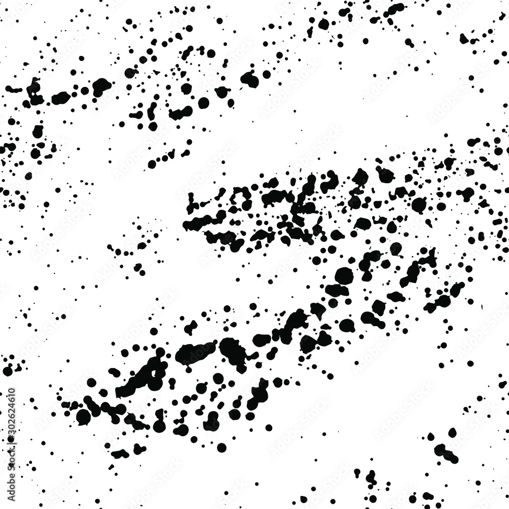 Ink splash seamless pattern. Black and white spray texture Ink splash seamless pattern. Black and white spray texture