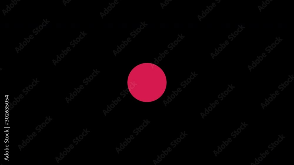 Stop sign cartoon animation with alpha channel. Red prohibition warning circle matte symbol. Hazard, danger notice template. Seamless loop motion graphics. Restriction and public protest concept. Stop sign cartoon animation with alpha channel. Red prohibition warning circle matte symbol. Hazard, danger notice template. Seamless loop motion graphics. Restriction and public protest concept.
