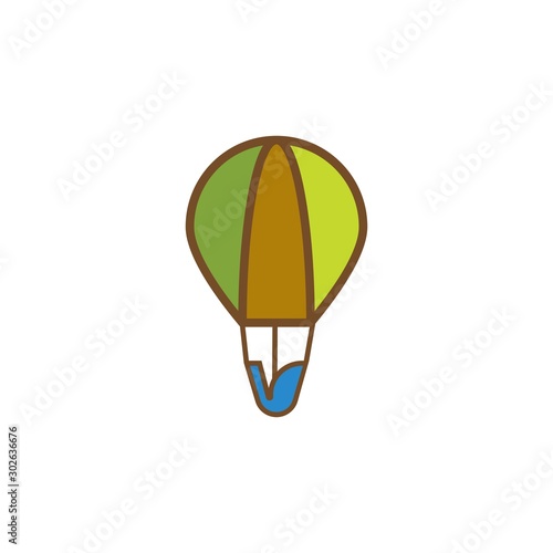 air balloon logo