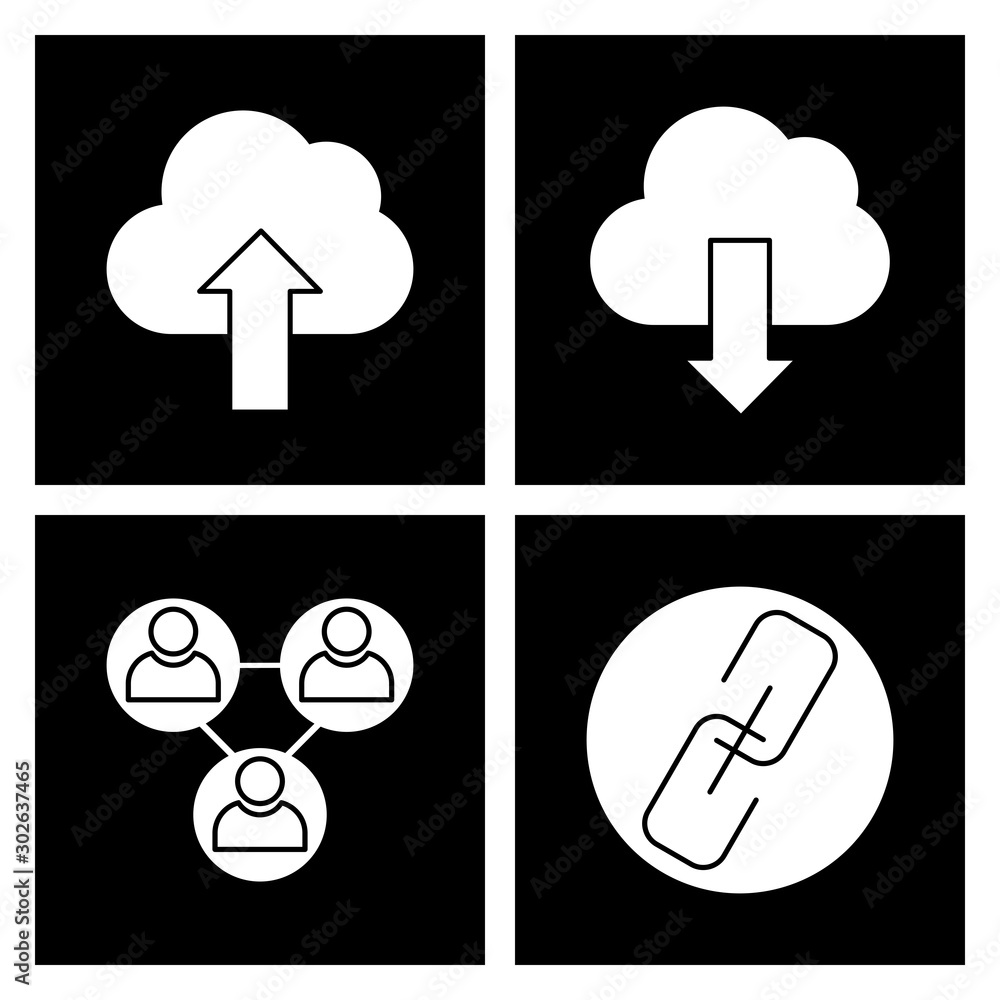 4 User interface Icon set for web and mobile applications 4 User interface Icon set for web and mobile applications