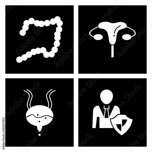 Set of 4 Quality icon