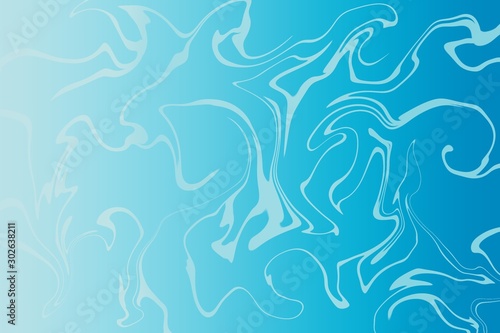 Abstract blue gradient background