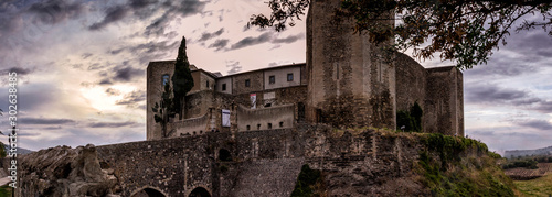 Canvas Print Castillo de Melfi Basilicata Italia