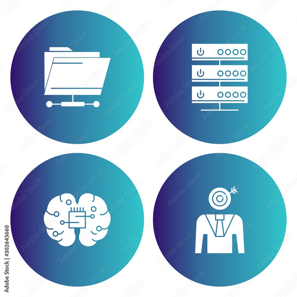 Simple Set of Universal Related Color Icons Simple Set of Universal Related Color Icons