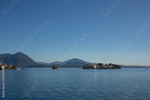 Lago Magiorre Italy. Isola Bella. Isola Superiore. Lake. © A