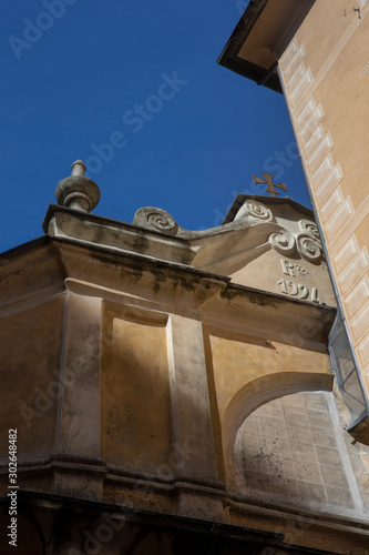 Santa Margherita Ligurie Italy. Mediterranean Church