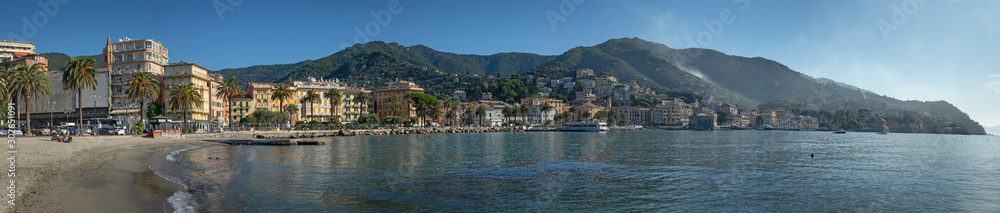 Rapallo Ligurie Italy Mediterranean Sea. Coast