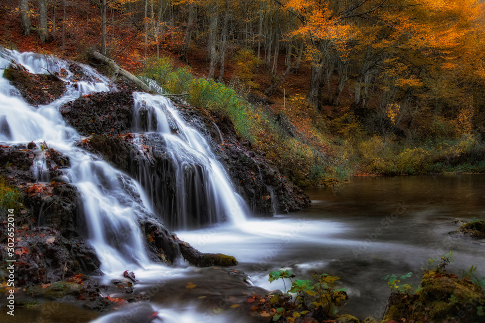 Waterfall Dokuzak, Strandzha mountain, Bulgaria Waterfall Dokuzak, Strandzha mountain, Bulgaria
