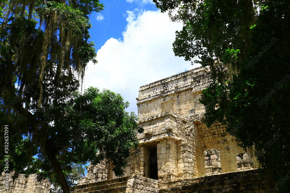 Ruinas de Calakmul en Campeche