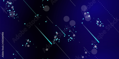 Fast Effect. Motion Neon. Seamless Pattern. Glitch