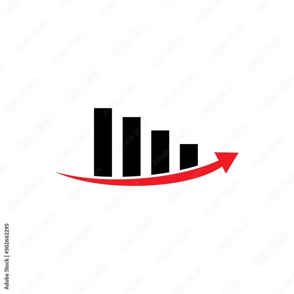 Arrows vector illustration icon logo template design Arrows vector illustration icon logo template design