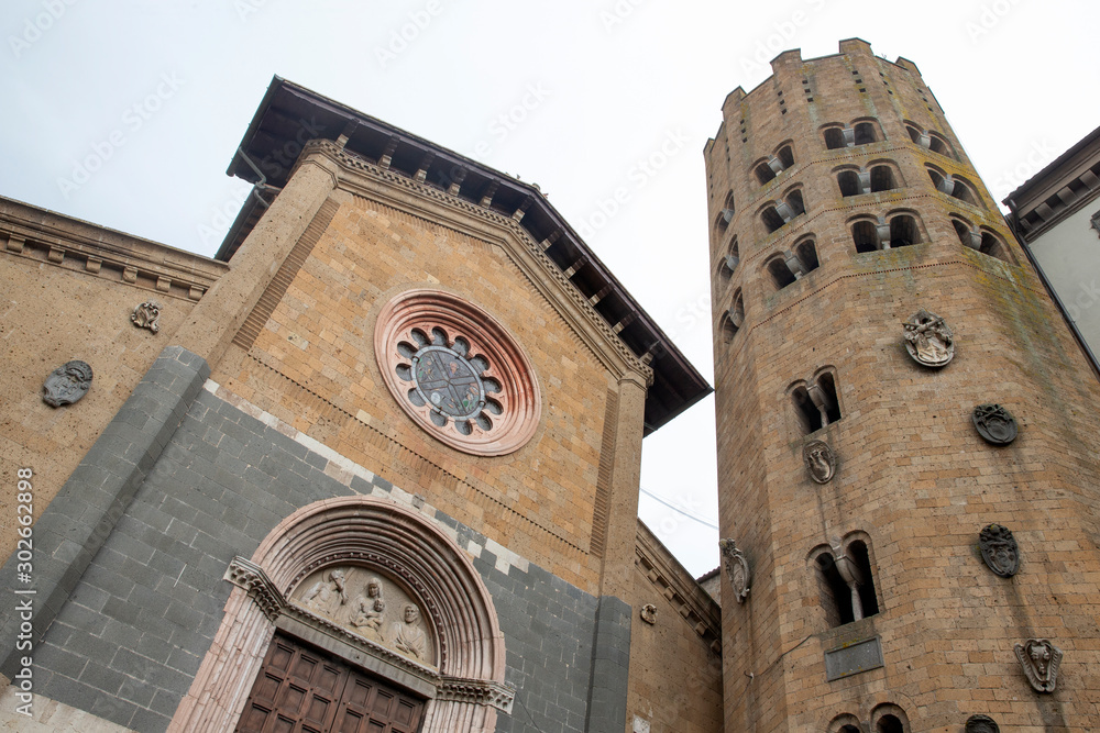 Orvieto Italy. Church  Tuscany