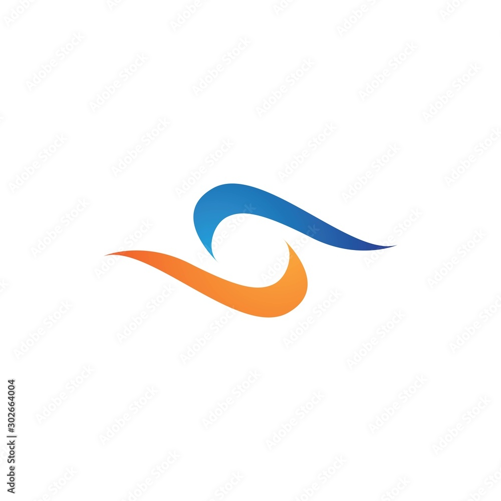 Infinite logo template vector illustration Infinite logo template vector illustration