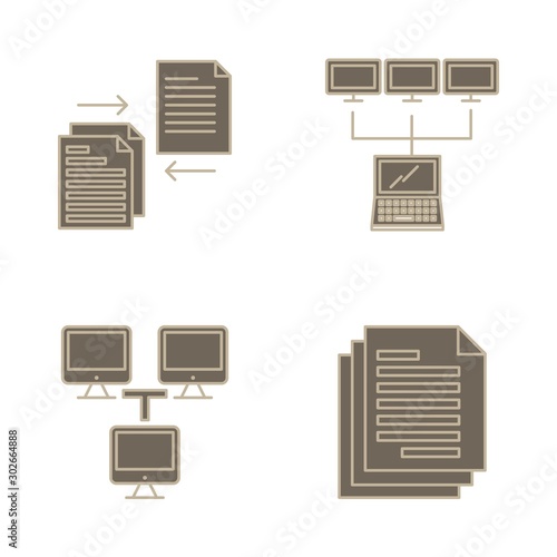 Set of 4 Universal Pixel Perfect Icons