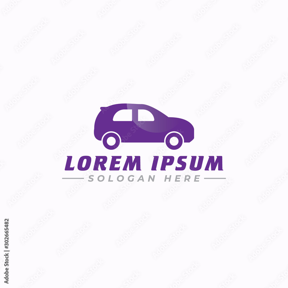 Car delivery/car logo design template for use any purpose