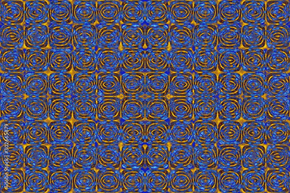 Colorful African fabric, textured pattern
