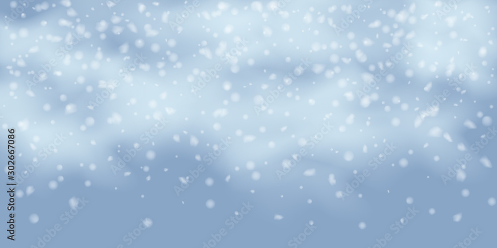 Snowflakes, snowfall. Snowflakes, snowfall.