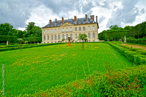  Villarceaux, France - june 9 2019 : the castle photo