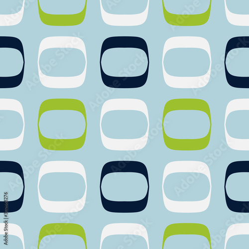 Bright seamless pattern with ovals.