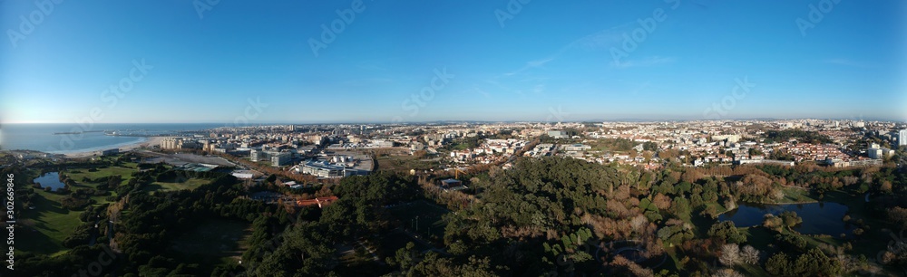 panoramic view of the city