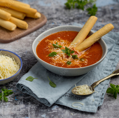 Creamy tomato soup