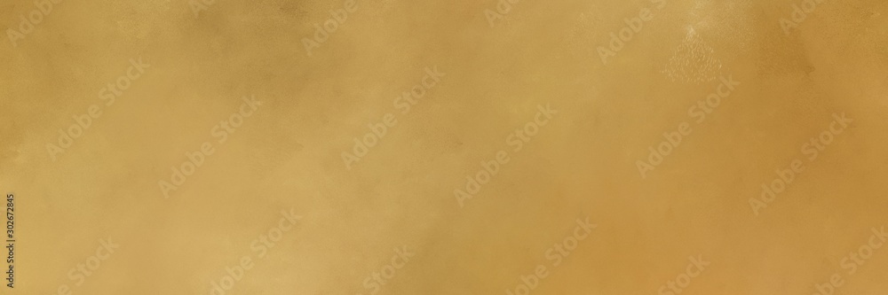 Fototapeta premium abstract painting background graphic with peru, dark khaki and burly wood colors and space for text or image. can be used as header or banner