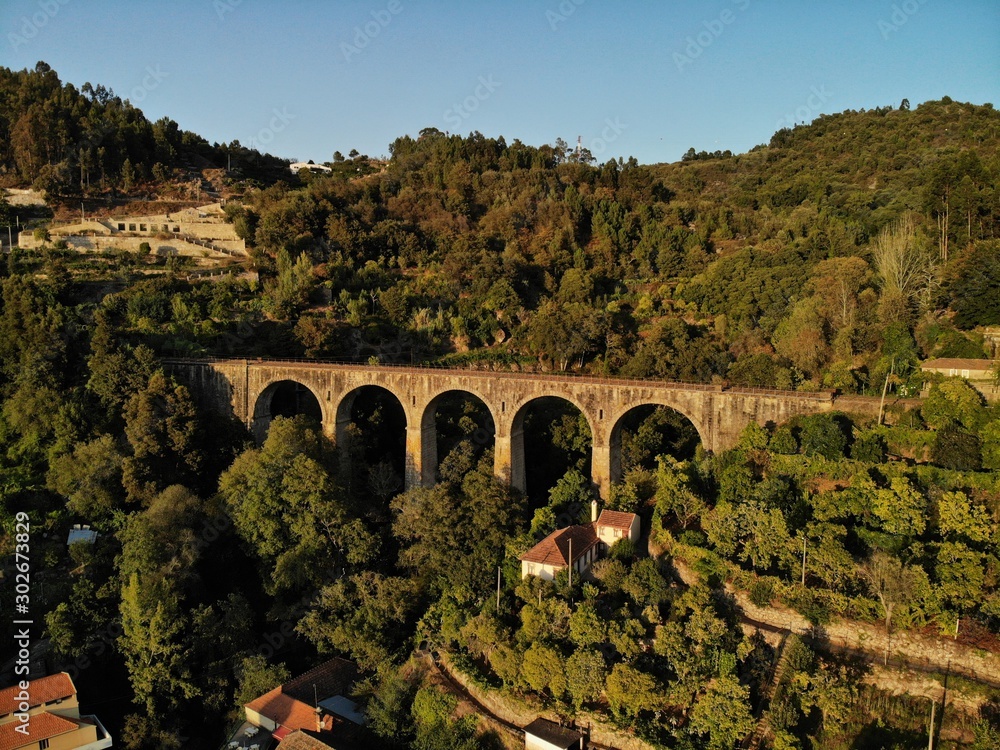 Aqueduct by the Douro river