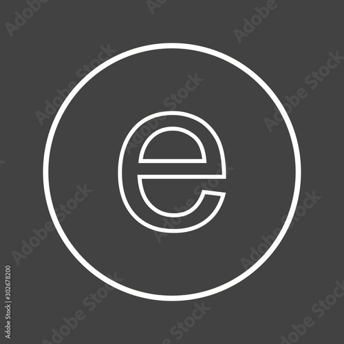 Beautiful Edge Line Vector Icon