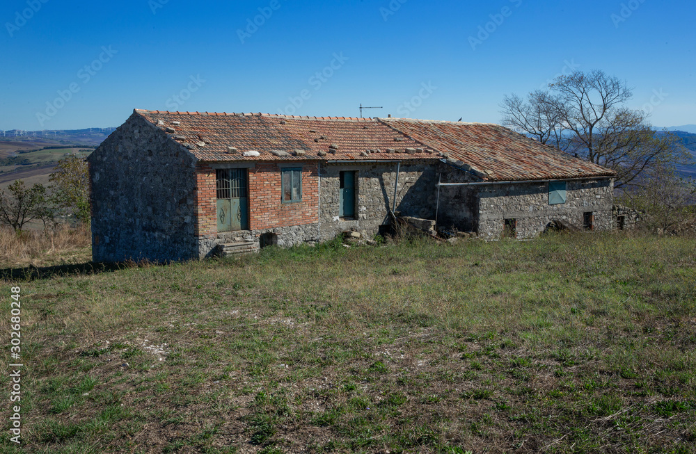 Roseto Valfortore. Apulia Italy. Abandoned farmhouse Roseto Valfortore. Apulia Italy. Abandoned farmhouse