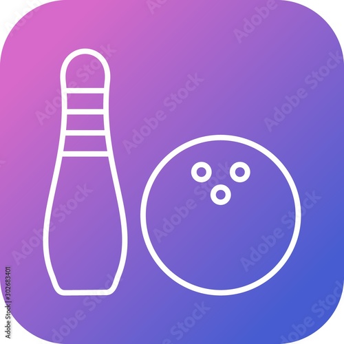 Beautiful Game Line Vector Icon