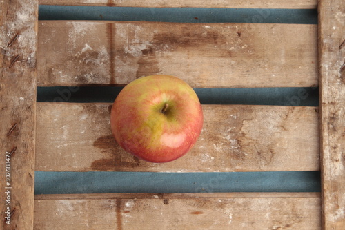 Fresh apples variety grown in the apple country South Tyrol, northern Italy. photo