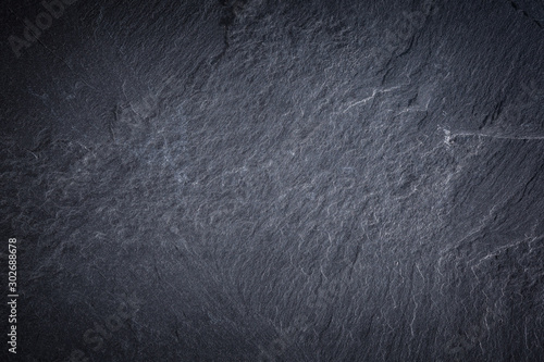 Dark gray slate texture, abstract background for industrial design