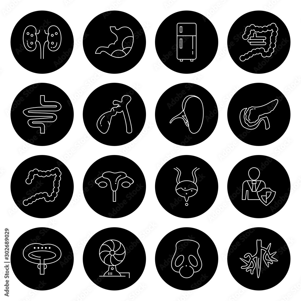 Set of 16 Universal Pixel Perfect Icons Set of 16 Universal Pixel Perfect Icons
