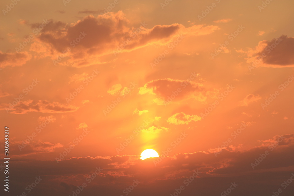 西伊豆 沢田公園からの夕陽 西伊豆 沢田公園からの夕陽