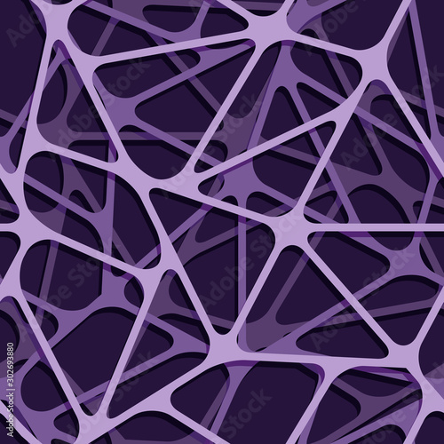 Seamless background of web layers with shadows.