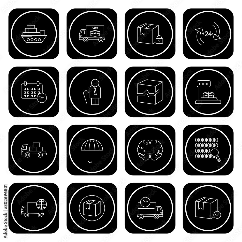 Set of Universal Pixel Perfect Icons Set of Universal Pixel Perfect Icons