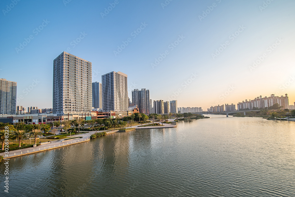 Binjiang Riverside Scenic Belt, Nansha District, Guangzhou, China
