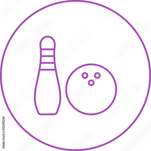 Beautiful Game Line Vector Icon