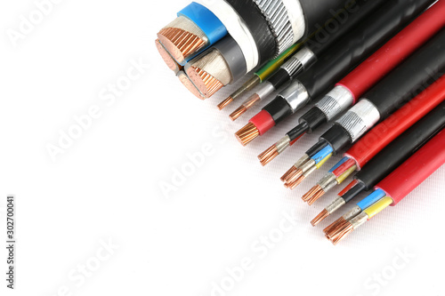 Fotografie cables wires power electric