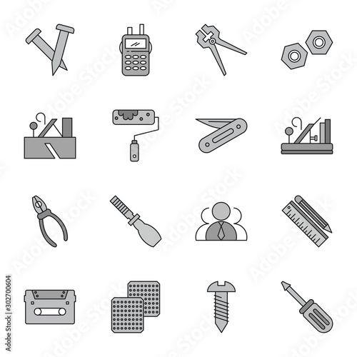Set Of Universal Icons For Mobile Application and websites