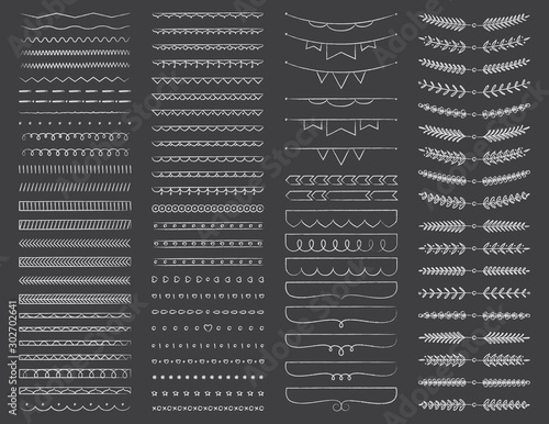 Chalkboard Mega Border Collection