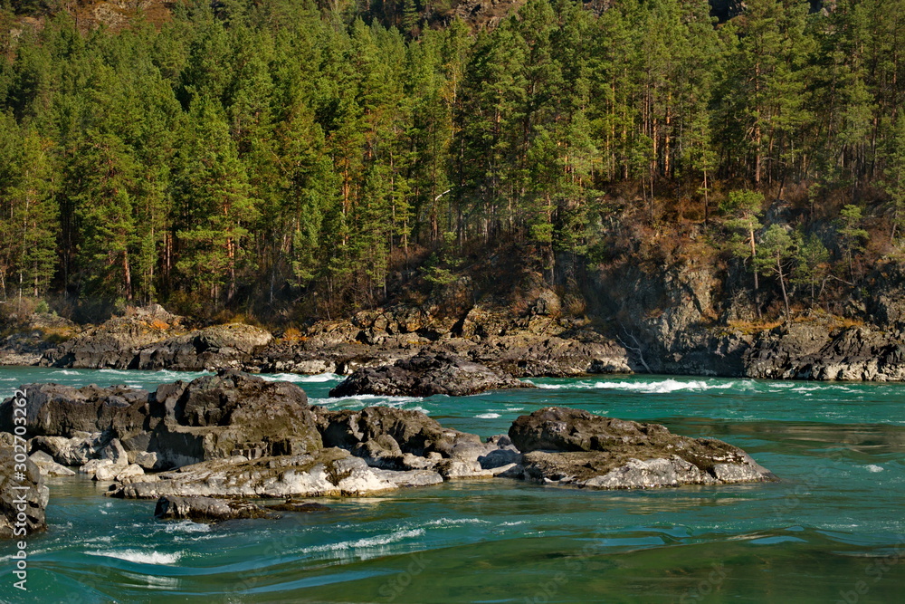 Russia. mountain Altai. The famous Russia. mountain Altai. The famous
