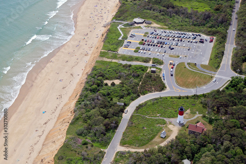 Marconi Beach Aerial at the Cape Cod National Seashore photo