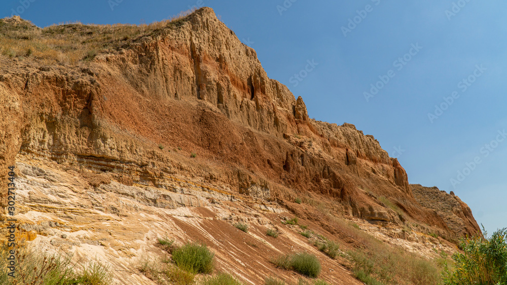 View to the Red Grand Stone Rocks i View to the Red Grand Stone Rocks i